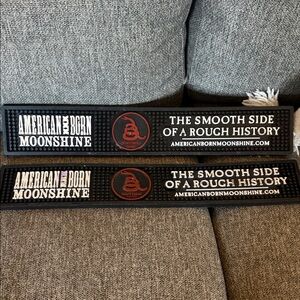 American Born Moonshine Bar Mat Set